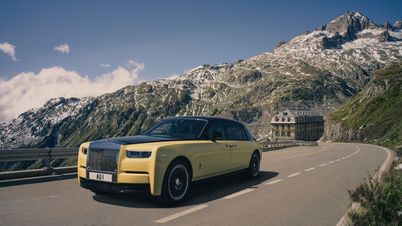 Rolls-Royce Creates One-of-a-Kind 'Goldfinger'-Inspired Car with Gold Features